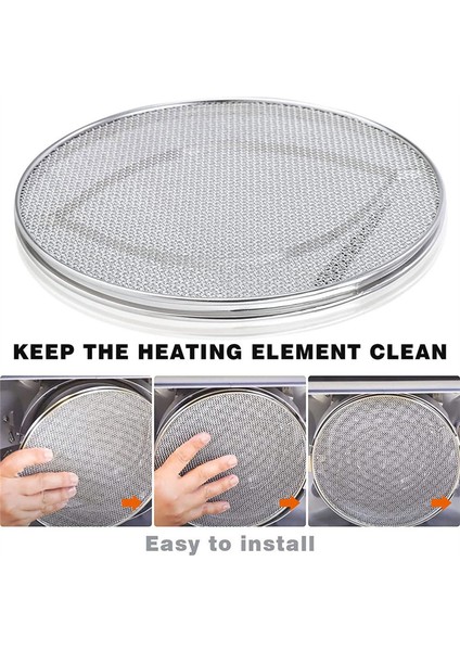 Foodi FG551 Için Paslanmaz Çelik Sıçrama Kalkanı, Aksesuarlar Akıllı Xl 6'sı 1 Arada Kapalı Izgara Yeniden Kullanılabilir (Yurt Dışından) modelleri