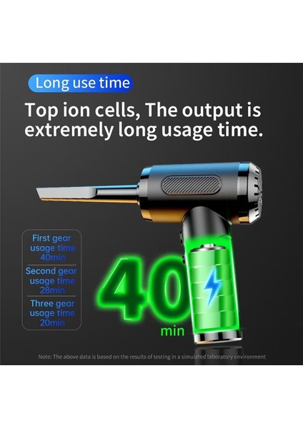 Hava Üfleyici Dsuter Araba Vakum Temizleyici 290000PA Güçlü Emiş El Pompası Kablosuz Robot A (Yurt Dışından) modelleri