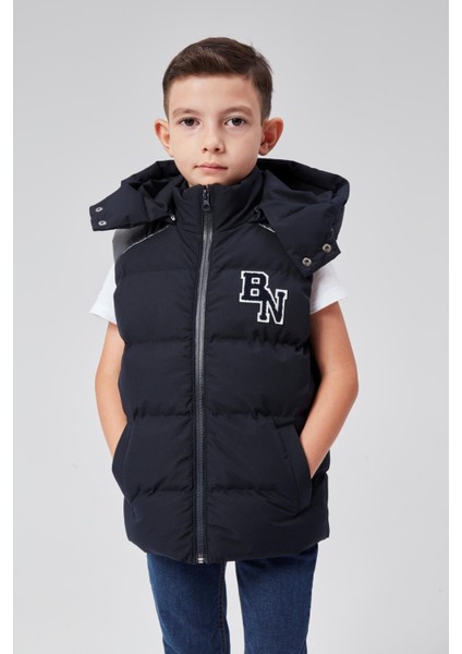 Kapüşonlu Erkek Çocuk Şişme Yelek 51310