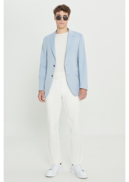 Slim Fit Dar Kesim Kırlangıç Yaka Blazer Ceket fiyatları