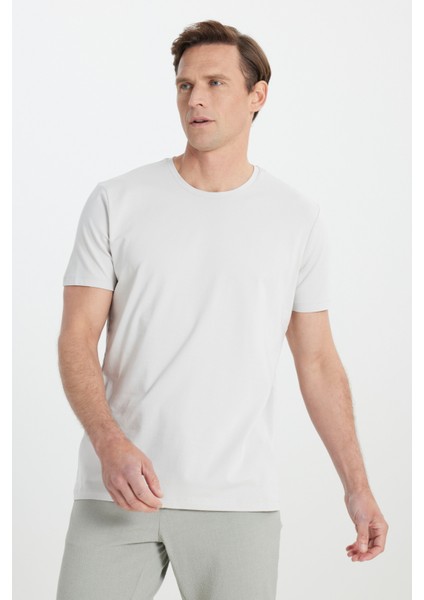 360 Derece Her Yöne Esneyen Slim Fit Bisiklet Yaka Tişört modelleri