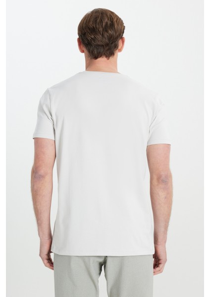 360 Derece Her Yöne Esneyen Slim Fit Bisiklet Yaka Tişört indirimleri