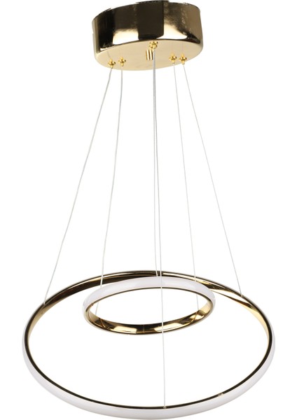 Spin 2.li Ledli Avize Gold Kaplama