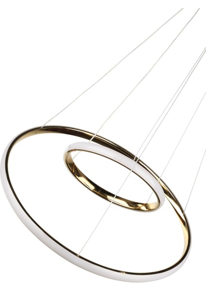 Spin 2.li Ledli Avize Gold Kaplama