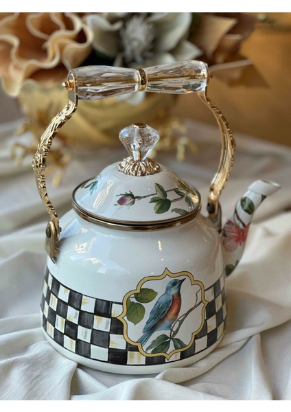Emaye Kettle Demlik Paradise Deluxe