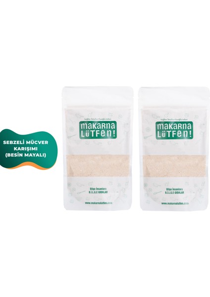 Avantajlı 2'li Sebzeli Mücver Karışımı Besin Mayalı (2x236 gr) fiyatları