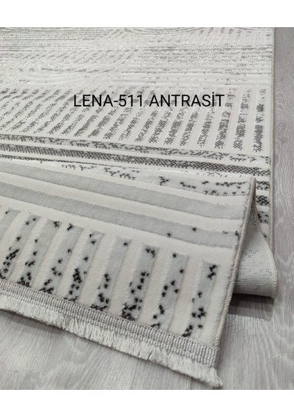 Lena Koleksiyonu Dokuma Halı DH511 Antrasit