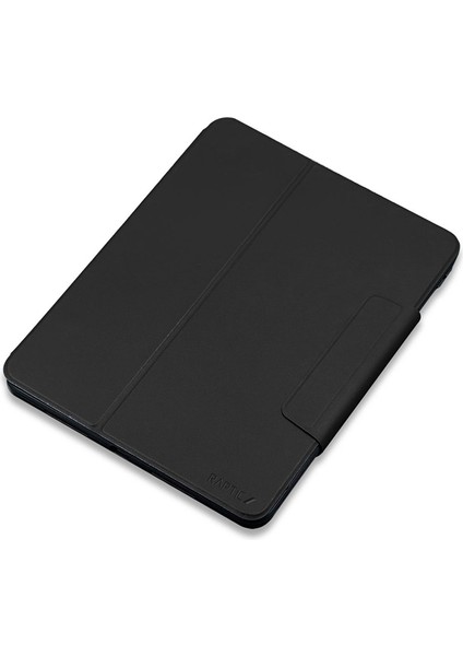Apple iPad Air 11 2024 Standlı Kalem Bölmeli Kılıf Raptic Spin Detachable Folio Pu Ayrılabilir Siyah