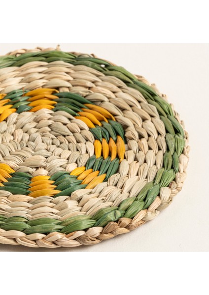 Tam Dao Deniz Çayırı Bardak Altlığı 10 Cm Renkli fırsatları