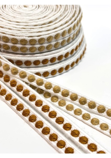 Puantiye Nakış Dekoratif Kurdele Modeli ( 6 Metre ) modelleri