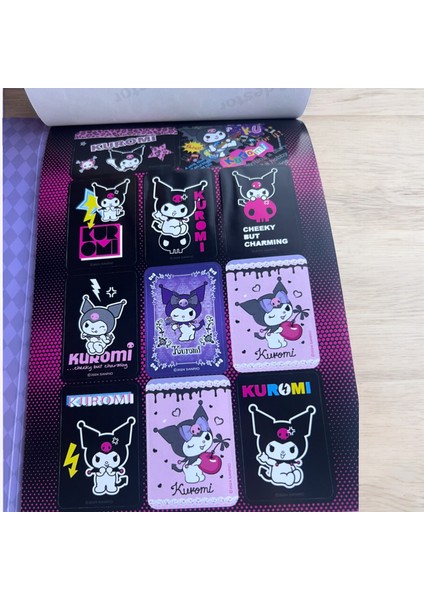 Hello Kitty ve Arkadaşları - Kuromi Sticker Albümü, Eğlenceli Sticker Defteri modelleri