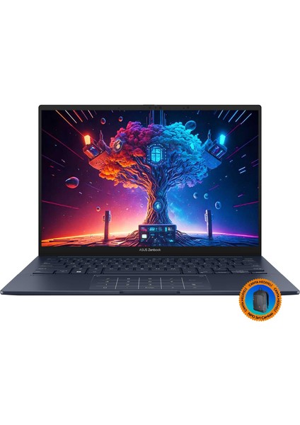 Zenbook 14 UX3405MA-QD511A4 Ultra7 155H 16 GB 2TB SSD 14" Wuxga Windows 11 Pro Taşınabilir Bilgisayar-CNT005 fiyatları