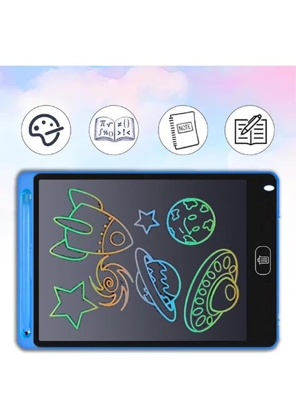 Grafik Digital Çocuk Yazı Tahtası Çizim Tableti LCD 8,5 Inç