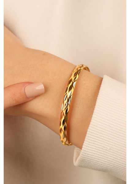 Damla Model Hediyelik Altın Bilezik CGKKLP0112