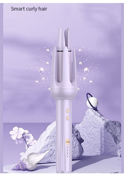 Otomatik Saç Kıvırıcı 32MM Otomatik Dönen 4 Temps Seramik Makara Profesyonel Kıvırma Çubuğu Sallayıcı Ab Fişi (Yurt Dışından)
