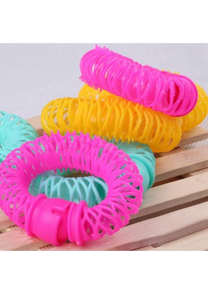 Moda 16 Adet Sihirli Saç Kıvırıcı Spiral Bukleler Rulo Donutlar Bukle Şekillendirme Aracı Aksesuarları (Yurt Dışından)