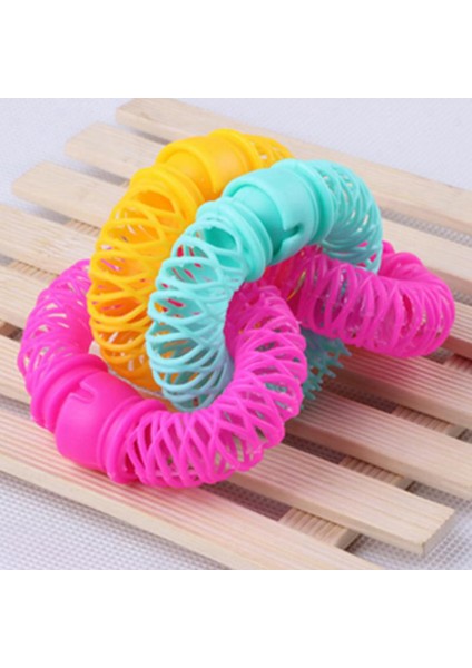 Moda 16 Adet Sihirli Saç Kıvırıcı Spiral Bukleler Rulo Donutlar Bukle Şekillendirme Aracı Aksesuarları (Yurt Dışından)