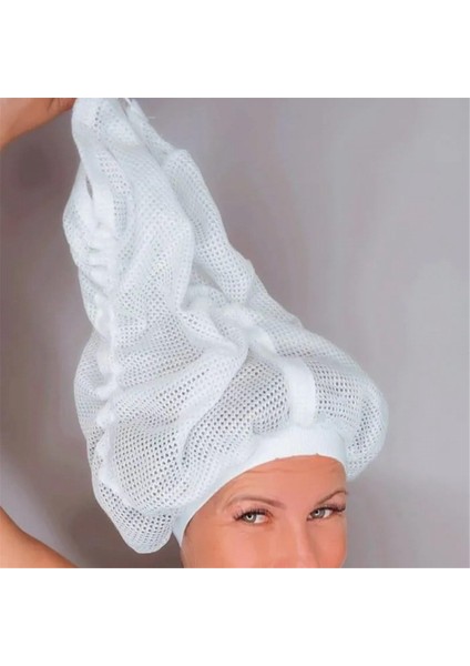 3 Adet Kıvırcık Saç Kurutma Için Net Plopping Cap, Bone, Saten Difüzör (Yurt Dışından)
