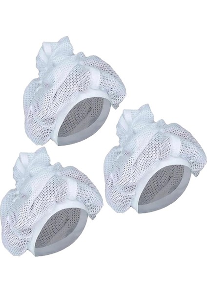 3 Adet Kıvırcık Saç Kurutma Için Net Plopping Cap, Bone, Saten Difüzör (Yurt Dışından)