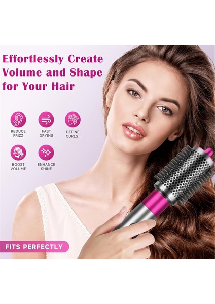 Aksesuarlar Için Büyük Yuvarlak Hacim Veren Fırça Daha Büyük Hacim Veren Eklenti Aracı, Gül (Yurt Dışından) modelleri