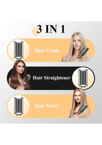 HS01 HS05 Aksesuarları Için Büyük Yuvarlak Fırça Ataşmanı ve Sert Düzleştirme (Yurt Dışından)
