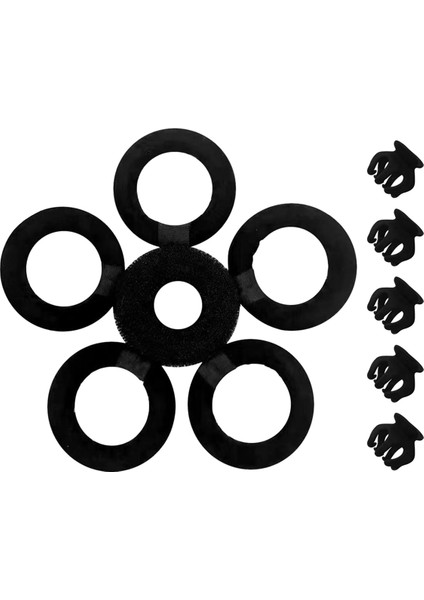 Isı Olmadan Kıvırma Makinesi Kış Tembel Uyku Topu Bandı Siyah Saç Ayırıcı Kadınlar Için (Yurt Dışından)