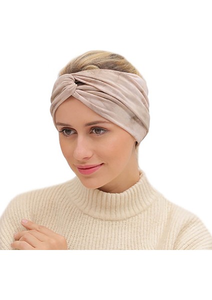 Kadın Kıvırcık Saç Bandı Elastik Yoga Binicilik Sporları Bohemian Crosshair Bant Genişliği Bandana 4 Adet (Yurt Dışından) indirimleri