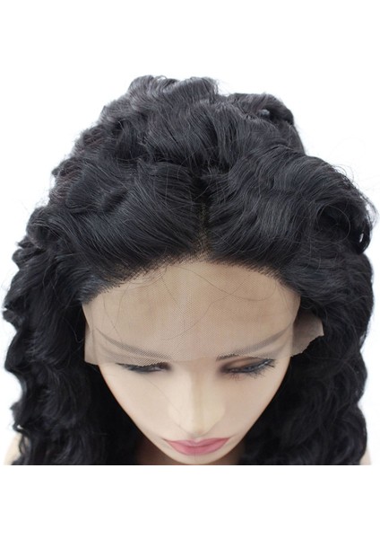 20 Inç Ön Dantel Kıvırcık Saçaklı Peruk Saç Perukları Brezilyalı - Kadınlar Için Insan Saçı (Yurt Dışından) fırsatları