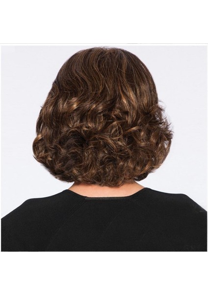 Afro Kahverengi Kadın Kısa Saç Açısal Patlama Kıvırcık Fiberize Peruklar (Yurt Dışından) fiyatları