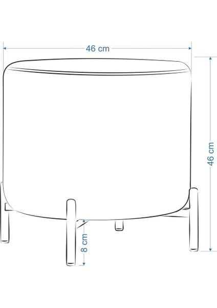 Pony Çok Amaçlı Dekoratif Puf modelleri
