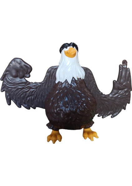 Vintage Angry Birds Mighty Eagle Figür Lisanslı Koleksiyonluk Oyuncak