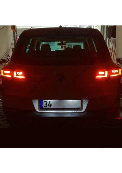 Vw Tıguan Uyumlu LED Plaka Ampulü Seti