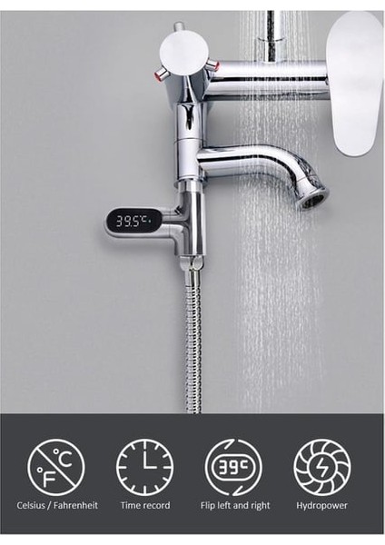 Dijital Duş Termometresi Hafızalı fırsatları