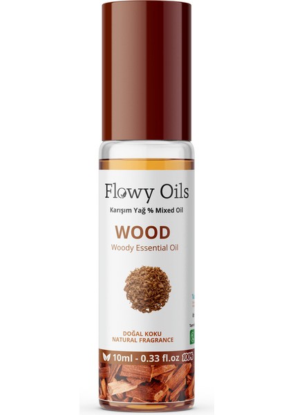 Wood Doğal Karışım Esansiyel Yağ Uçucu Yağ Karışımı Etkili Koku, Esans Doğal Roll-On 10 ml fiyatları