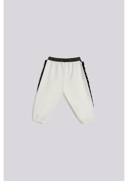 Bg Store Kız Bebek Ekru Eşofman Altı