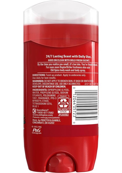 Raptorstrike Alüminyumsuz Stick Deodorant 85 gr fiyatları