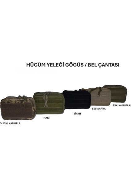 Hücümyeleği Göğüs Çantasi