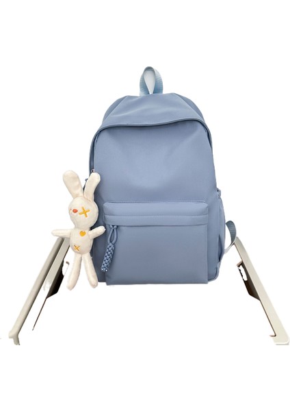 Pu Bayan Sırt Çantası Moda Büyük Kapasiteli Çanta Basit Omuz Çantası (Yurt Dışından)