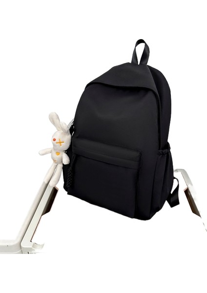 Pu Bayan Sırt Çantası Moda Büyük Kapasiteli Çanta Basit Omuz Çantası (Yurt Dışından)