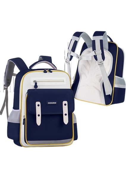 Pu Bayan Sırt Çantası Moda Büyük Kapasiteli Çanta Basit Omuz Çantası (Yurt Dışından)