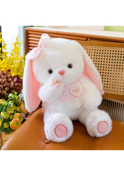 40CM Kelebek Tavşan Peluş Oyuncak Uzun Kulaklı Tavşan Süper Yumuşak Yatıştırıcı (Yurt Dışından) fırsatları