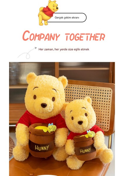 35CM Bal Kabı Winnie The Pooh Peluş Oyuncak (Yurt Dışından)