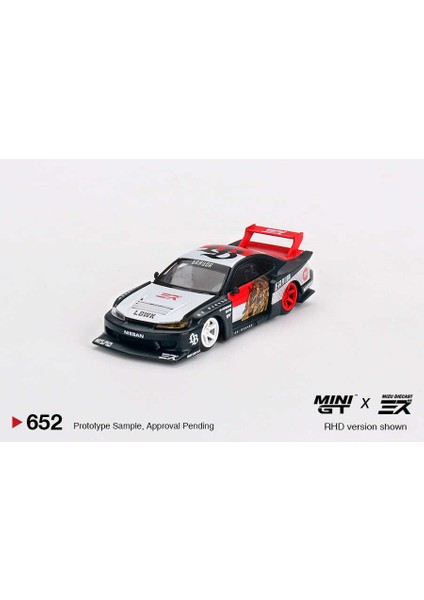 : 1/64 LB-Super Silhouette Nissan SILVIA (S15)#GARUDA# Mini GT x MIZU Diecast fiyatları
