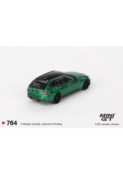 1/64 BMW M3 Competition Touring Isle of Man Green Metallic modelleri