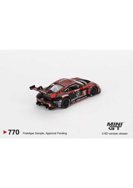 : 1/64 Porsche 911 GT3 R #9 GTD PRO Pfaff Motorsports IMSA 2023 Sebring 12 Hrs. Winner