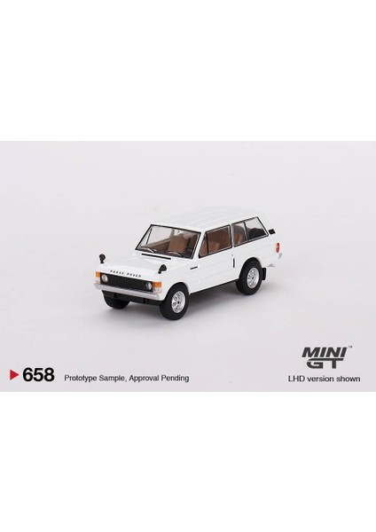 : 1/64 Range Rover Davos White