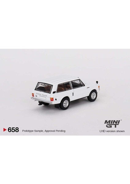 : 1/64 Range Rover Davos White