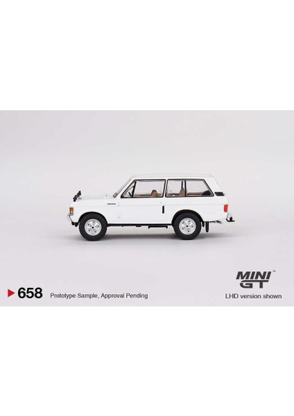 : 1/64 Range Rover Davos White