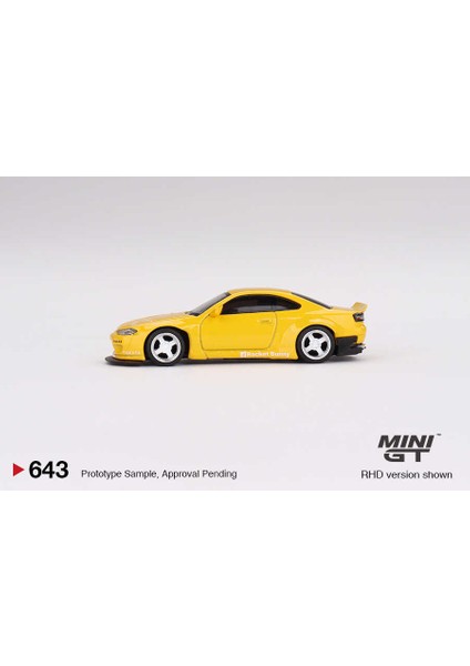 : 1/64 Nissan Silvia (S15) Rocket Bunny Bronze Yellow modelleri