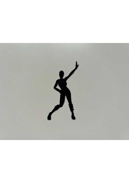 Dekoratif Fortnite Dans Duvar Figürü